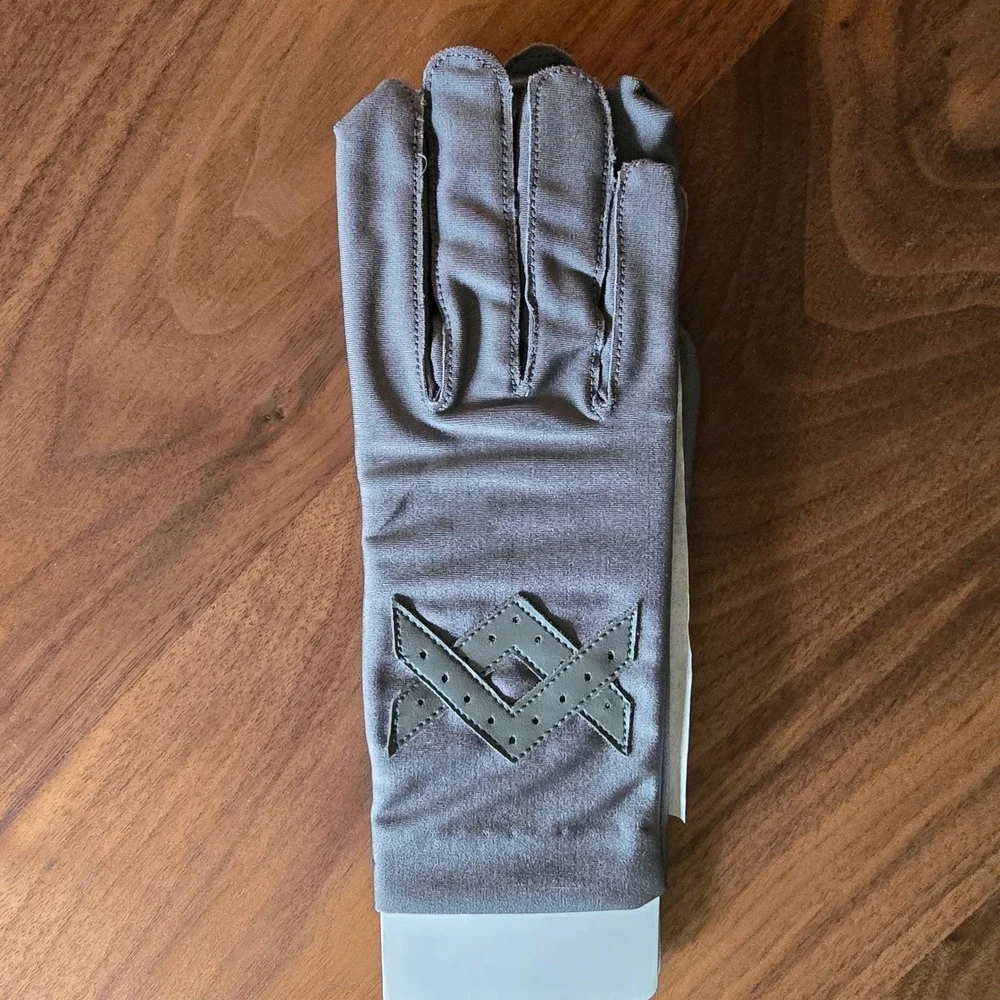 Berkshire Energizer Driving Gloves Ladies One Size Grey Stretch Vinyl Trim NIB